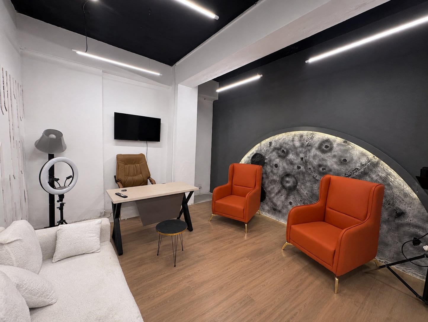Address Real Estate professional consultation and office environment